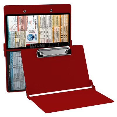 WhiteCoat Clipboard® - Red Critical Care Edition